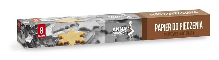 Papier do wypieków 8m brązowy box Anna Zaradna2
