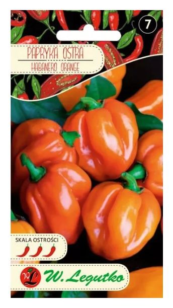 Papryka chińska ostra - Habanero Orange 0,15g Legutko
