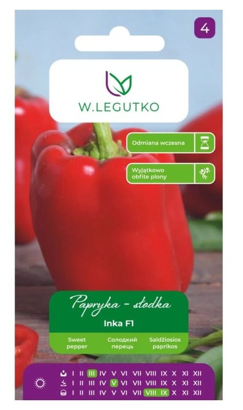 Papryka Inka F1 0,5g Legutko