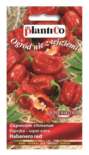 Papryka ostra Habanero red 0,15g Plantico