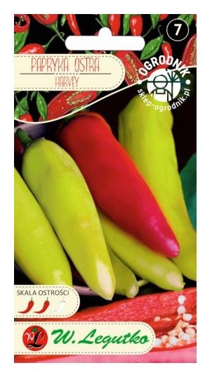 Papryka ostra ż&oacute;lta Harvey - 0,15g Legutko