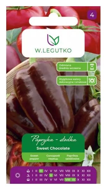 Papryka Sweet Chocolate 0,5g Legutko