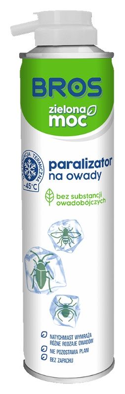 Paralizator na owady Zielona Moc 300ml Bros1