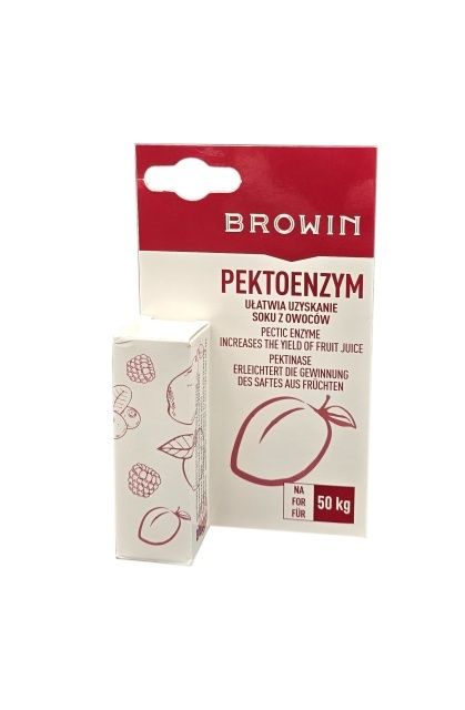 Pektoenzym ułatwiający uzyskanie soku 10 ml Browin