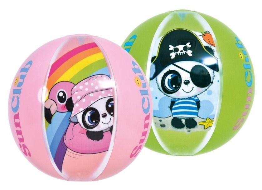 Piłka plażowa Panda 40cm