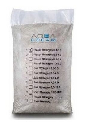 Piasek kwarcowy do filtrów 25kg Acrylmed