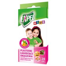 Plasterki łagodzące ukąszenia 20szt Kids Expel