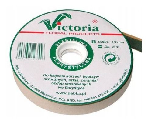 Plastelina florystyczna 15mm x 5m Victoria