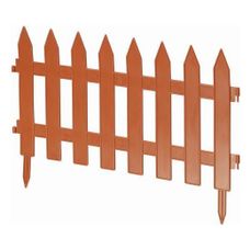 Płotek ogrodowy 3,2m terakota Form-Plastic