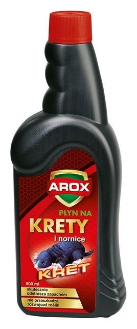 Płyn na krety, nornice i inne gryzonie 500 ml Arox