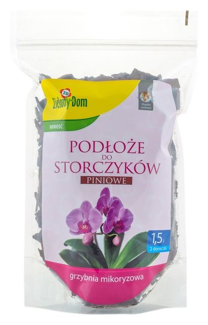 Podłoże do storczyków z grzybnią mikoryzową 1,5 L Zielony Dom 
