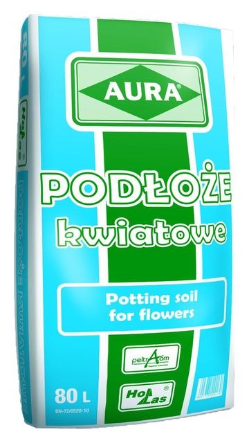 Podłoże kwiatowe Aura 80 L Hollas