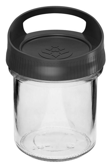Pojemnik szklany 350ml + zakrętka do zawieszania Browin1