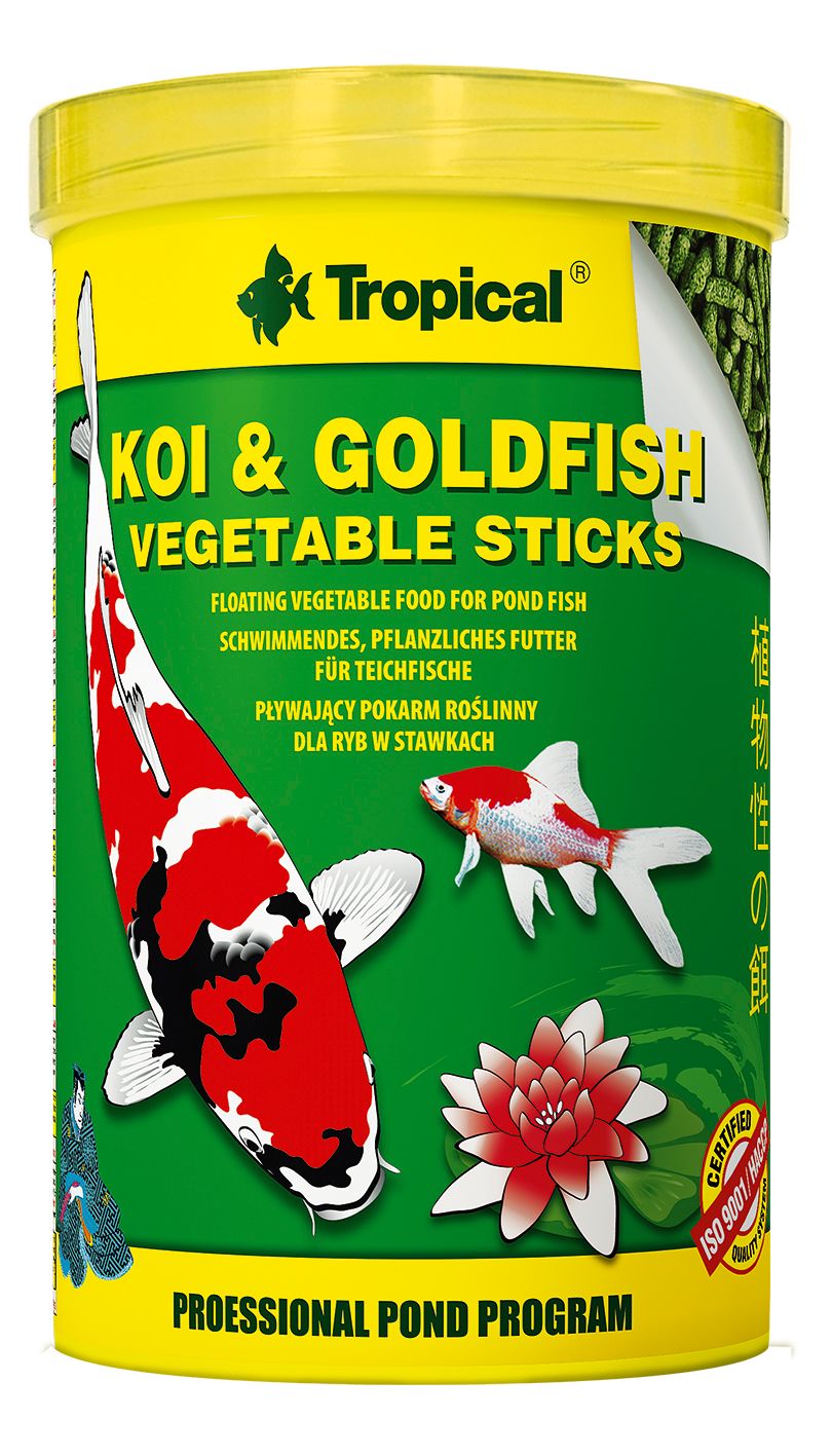 Pokarm Koi&Goldfish Vegetable Sticks TROPICAL