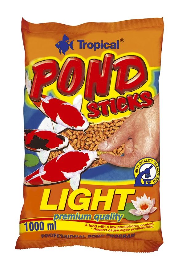 Pokarm Pond Sticks Light 1l/90g Tropical