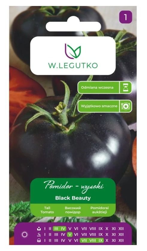 Pomidor Black Beauty 0,2g Legutko