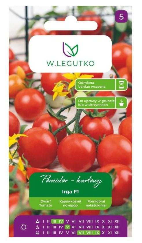 Pomidor Irga F1 0,5g Legutko