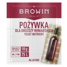 Pożywka dla drożdży winiarskich 10 g Browin