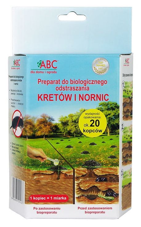 Preparat do odstraszania kret&oacute;w i nornic ABC