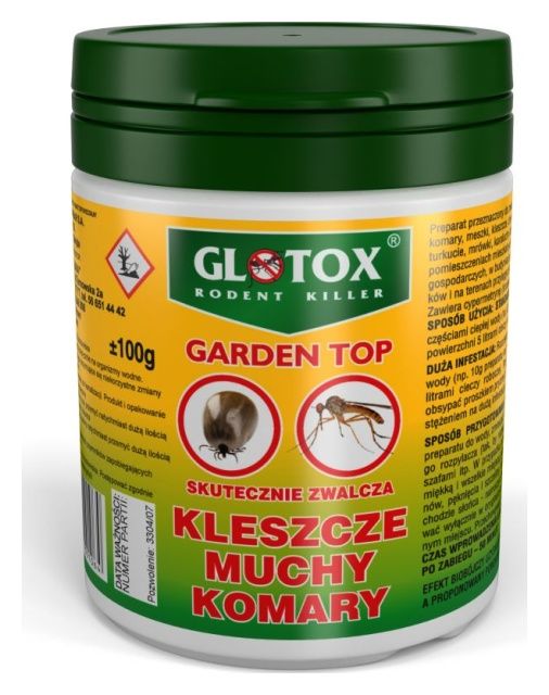 Preparat na kleszcze i komary 100g Glotox