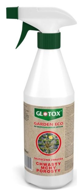 Preparat na chwasty, mchy, porosty 500 ml atomizer Glotox