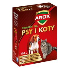 Preparat odstraszający psy i koty 100g Arox