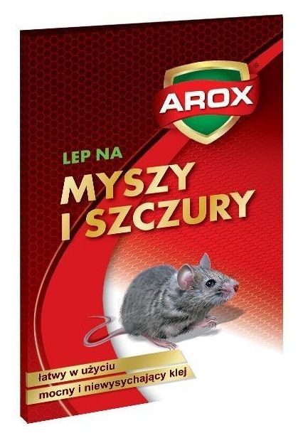 Pułapka lepowa na myszy i szczury 1szt Arox12