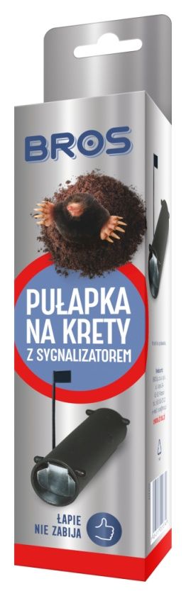 Pułapka na krety z sygnalizatorem Bros