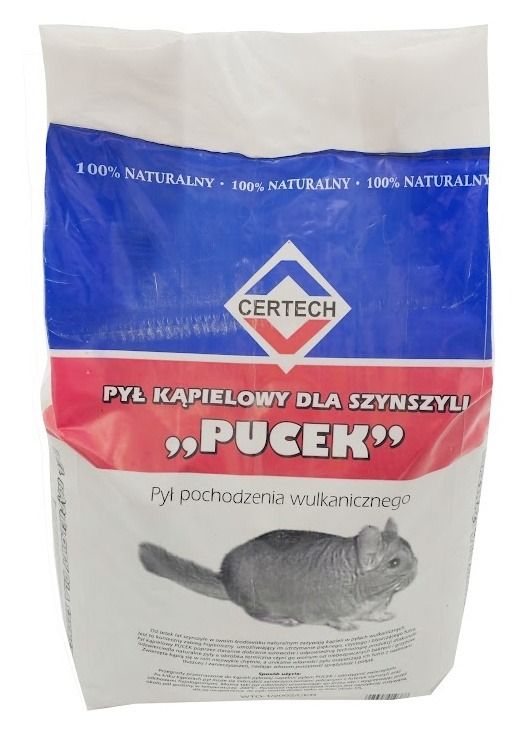 Pył kąpielowy dla szynszyli 15kg Pucek