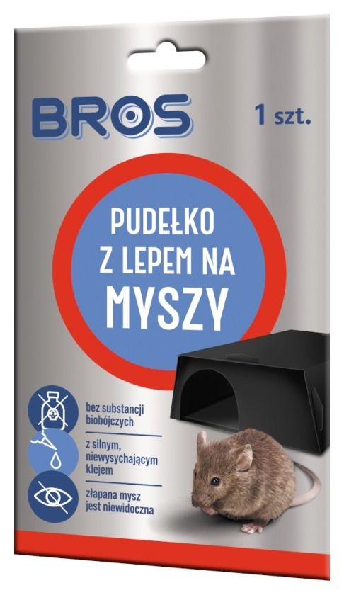 Pudełko z lepem na myszy Bros