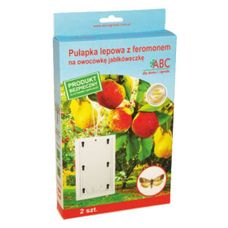 Pułapka lepowa z feromonem na owocówkę jabłkóweczkę 2 szt ABC