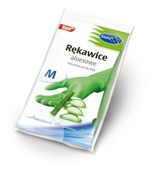 Rękawice aloesowe rozmiar M Stella1