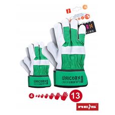 Rękawice wzmacniane skórą UNICORN R.E.I.S.