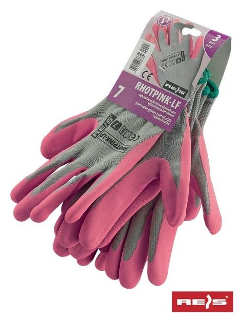 Rękawice Damskie RHOTPINK-LF 3 pary R.E.I.S