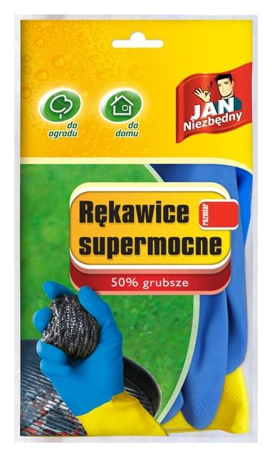 Rękawice supermocne 1 para rozmiar S Jan Niezbędny