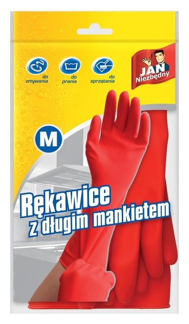 Rękawice z długim mankietem rozmiar M Jan Niezbędny