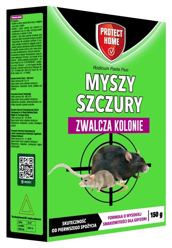 Rodicum Pasta Fluo na myszy i szczury 150g SBM