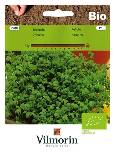 Rzeżucha ogrodowa Bio 5g Vilmorin