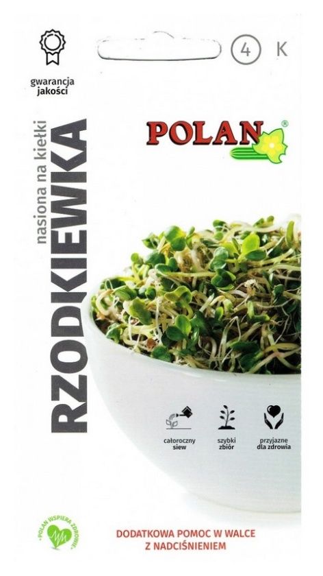 Rzodkiewka na kiełki 15g Polan