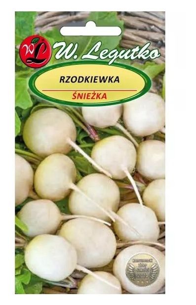 Rzodkiewka okrągła Śnieżka 5g Legutko