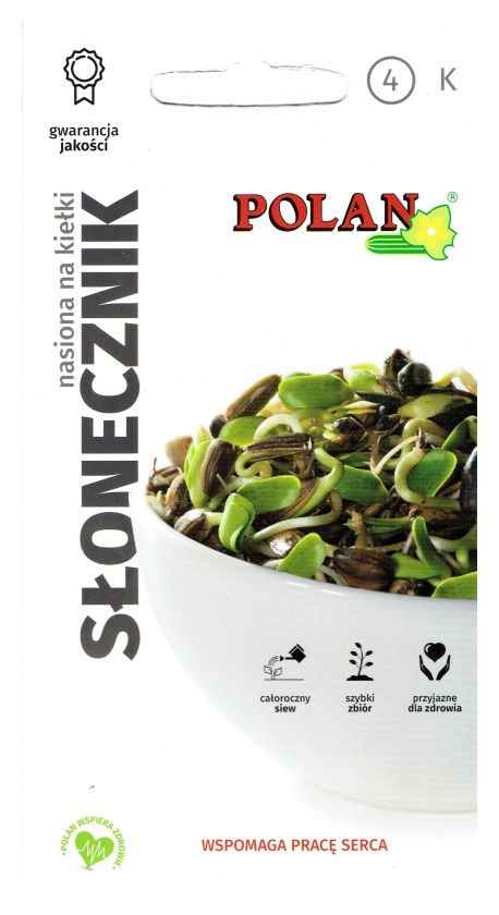 Kiełki słonecznik 15g Polan