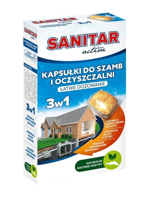 Sanitar Active do szamb i oczyszczalni Agrecol Natura