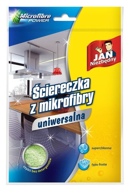 Ściereczka z mikrofibry uniwersalna Jan Niezbędny