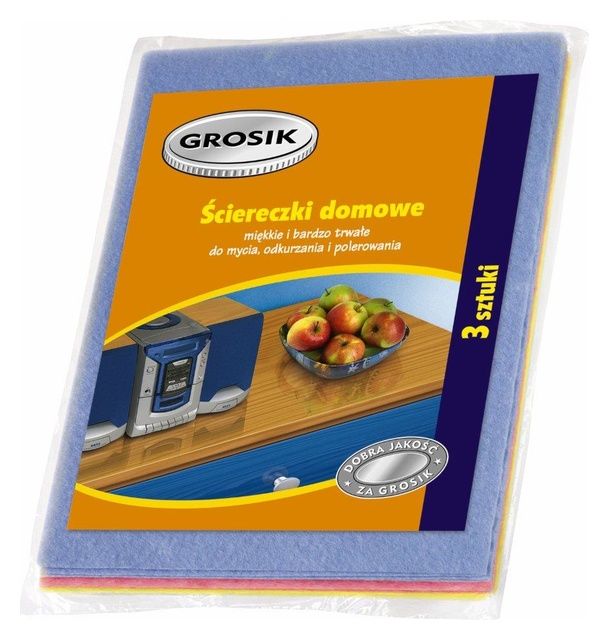 Ściereczki domowe 3szt Grosik Jan Niezbędny