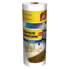 Ściereczki na rolce białe 50szt Jan Niezbędny