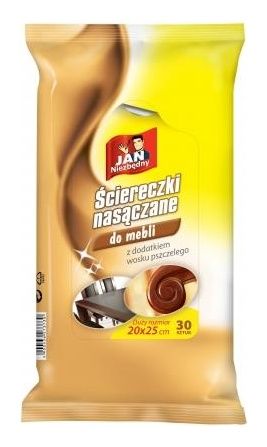 Ściereczki nasaczone do mebli 30 szt. Jan Niezbędny
