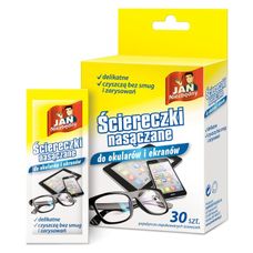 Ściereczki nasączone do okularów 30szt Jan Niezbędny