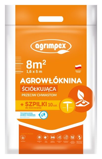 Agrowł&oacute;knina wiosenna AgroMarina + szpilki Agrimpex 