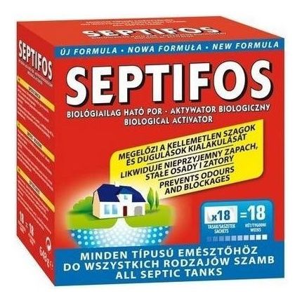 SEPTIFOS 648g saszetki aktywator do szamb LEMAPOL