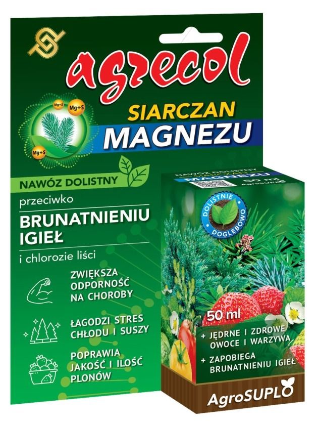 Siarczan Magnezu nawóz dolistny 50 ml Agrecol